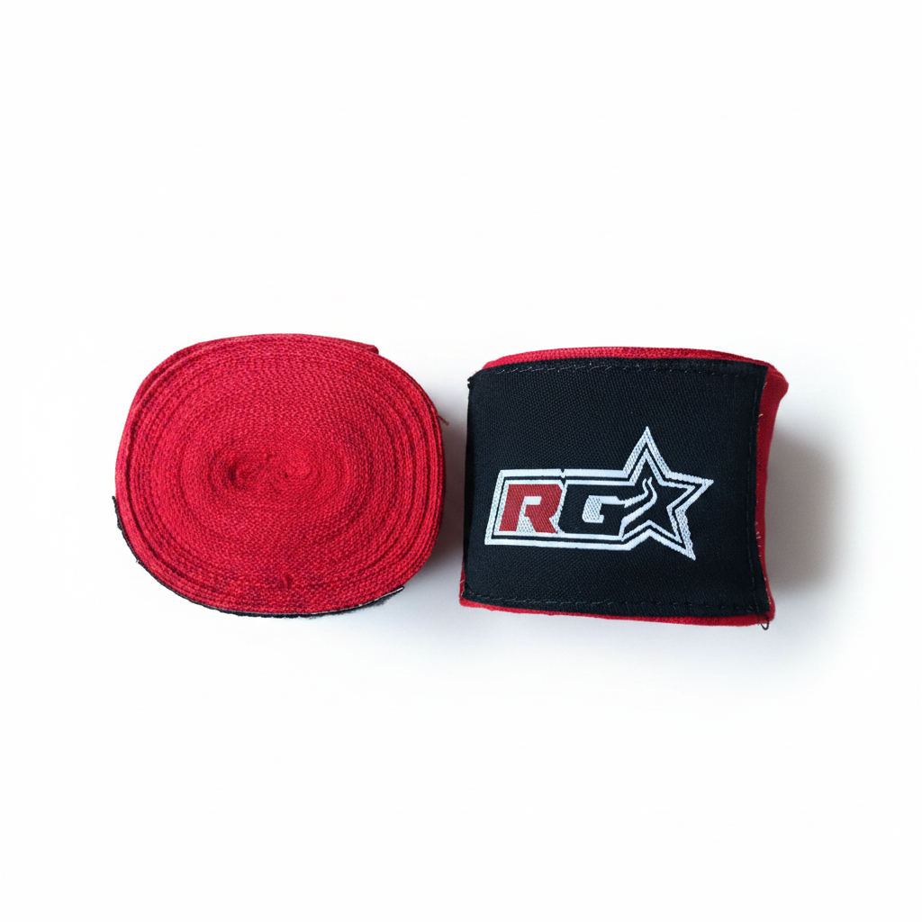 Red Boxing Bandages