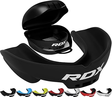 RDX Bucales Protectores, Bucales Unisex Boxeo MMA Deportes de Contacto, Entrenamiento, Muay Thai, Kickboxing - Redglove 