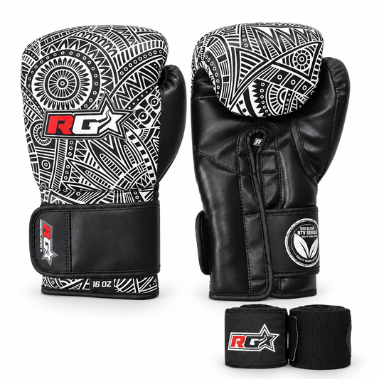 Pack Maorí: Guantes + 1 Par de Vendas a Elegir