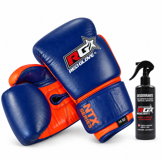 Pack NTX Blue Orange: Guantes + Desodorante