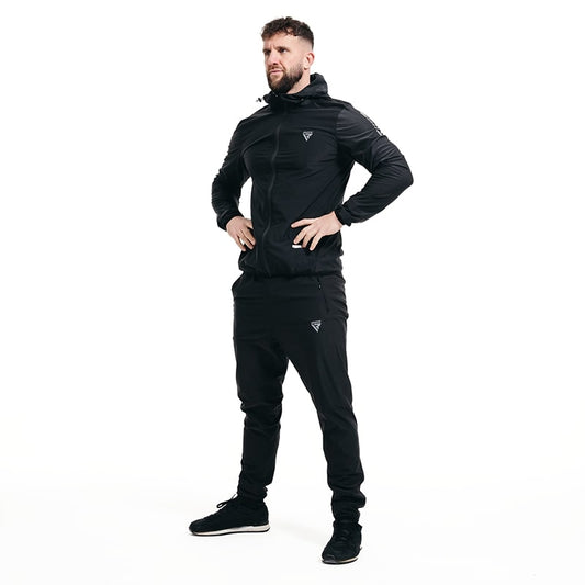 Traje sauna RDX H2 negro vista lateral