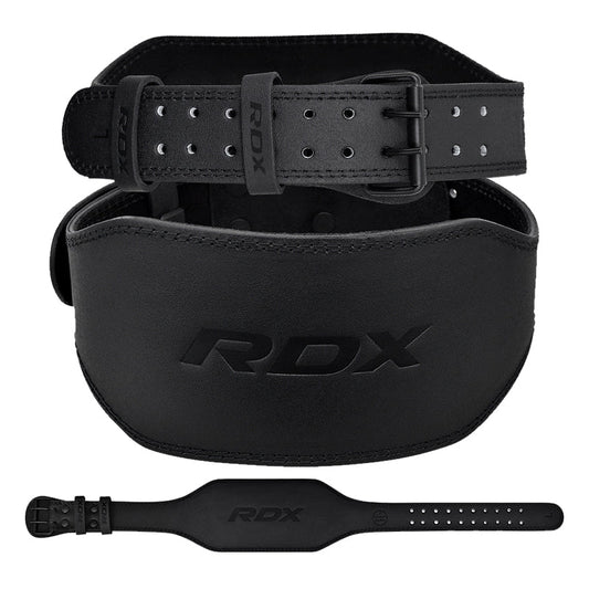 Cinturón RDX de Piel Nubuck 15 cm – Powerlifting