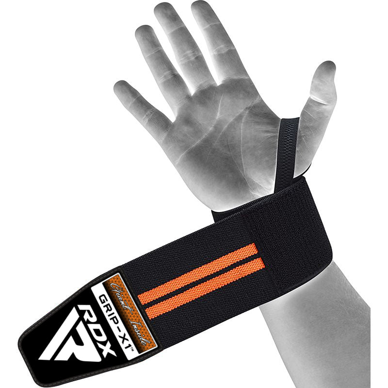 RDX W3 IPL USPA Approved Powerlifting Wrist Support Wraps with Thumb Loops OEKO-TEX® Standard 100 certified