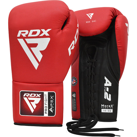 RDX APEX – Guantes de Boxeo de Competición con Cordones