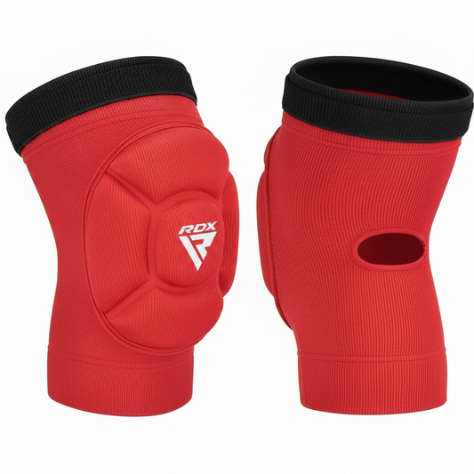 Rodillera Roja logo blanco