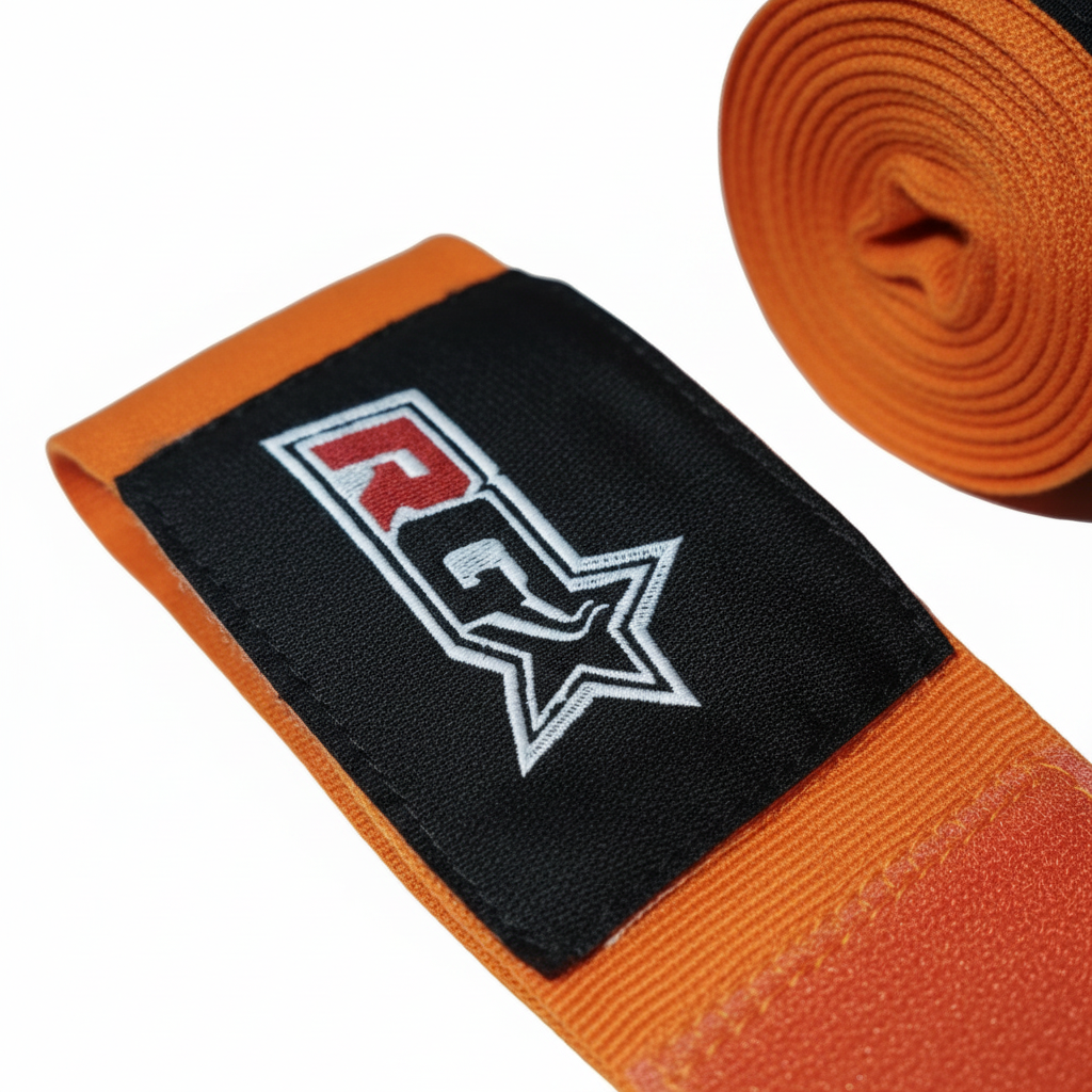 Orange Boxing Wraps