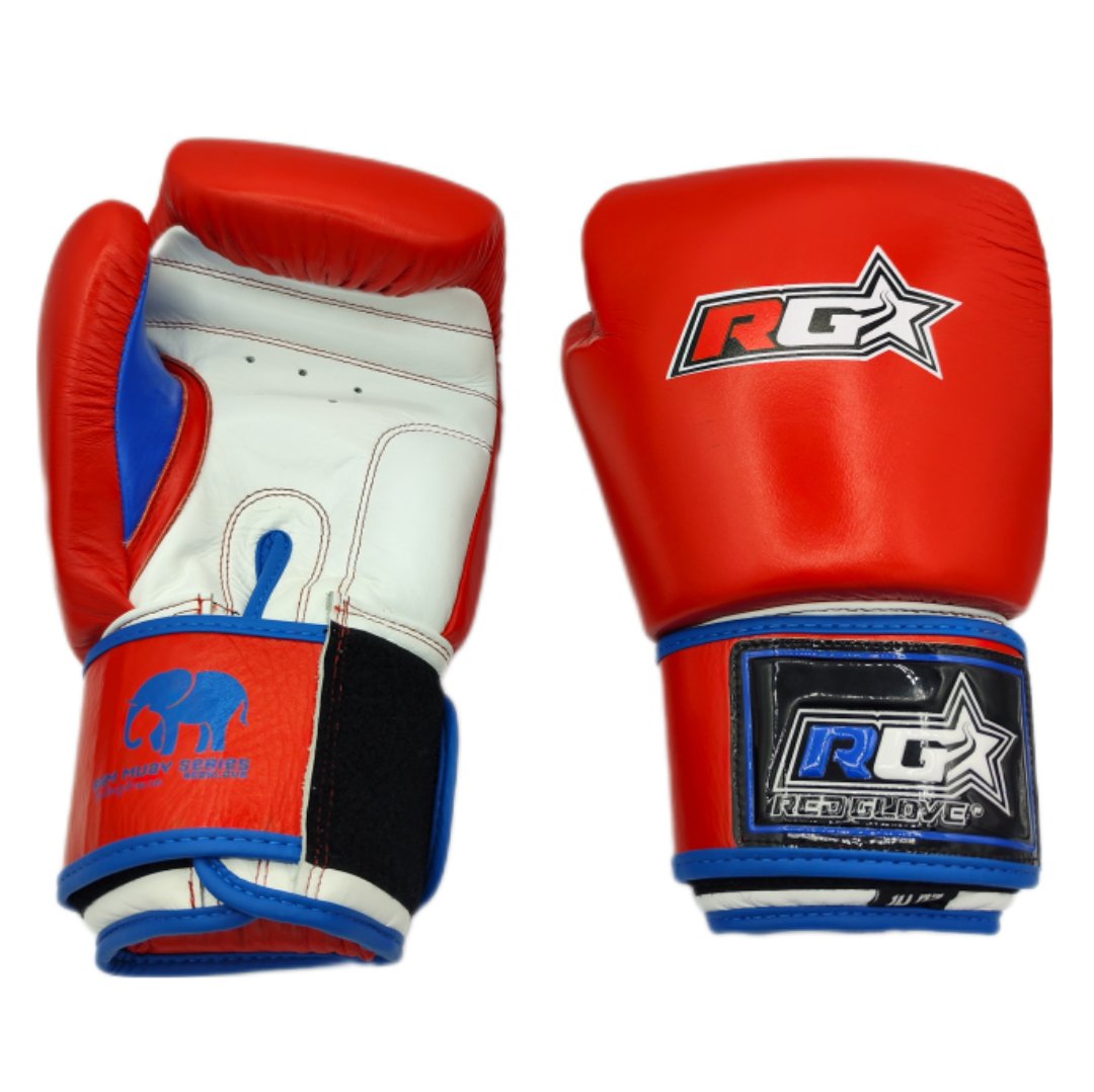Gant Bleu Crow Classiques 10 OZ Fikbms Approuvé Muay Thai Kick Boxing Gant Bleu Crow Classiques 10 OZ Fikbms Approuvé Muay Thai Kick Boxing